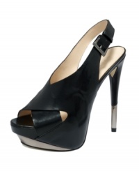 Simply bewitching. With a killer heel and mesmerizing metallic details, you won't be able to take your eyes off the Navato slingbacks by Boutique 9. Simply bewitching. With a killer heel and mesmerizing metallic details, you won't be able to take your eyes off the Navato slingbacks by Boutique 9.