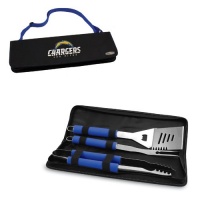 NFL Metro Digital Print BBQ Tote in Black NFL Team: San Diego Chargers - Blue NFL Metro Digital Print BBQ Tote in Black NFL Team: San Diego Chargers - Blue