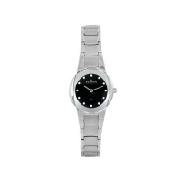 Skagen Women's 589SSXB Sports Steel with Silver Bracelet & Black Dial Watch Skagen Women's 589SSXB Sports Steel with Silver Bracelet & Black Dial Watch