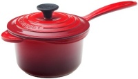 Le Creuset Enameled Cast-Iron 2-3/4-Quart Iron Handle Precision Pour Saucepan, Cherry Le Creuset Enameled Cast-Iron 2-3/4-Quart Iron Handle Precision Pour Saucepan, Cherry