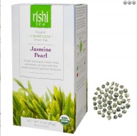 Rishi Tea Organic Jasmine Pearl Loose Leaf Tea, 3 Ounce Box (Pack of 2) Rishi Tea Organic Jasmine Pearl Loose Leaf Tea, 3 Ounce Box (Pack of 2)