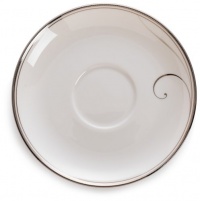 Noritake Platinum Wave Saucer Noritake Platinum Wave Saucer