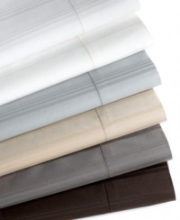 Hotel Collection 600 TC Stripe AQUA Queen Flat Sheet Hotel Collection 600 TC Stripe AQUA Queen Flat Sheet