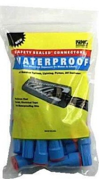 King Safety Products 62225 Waterproof Wire Connectors, Aqua Blue and Red, 20-Pack King Safety Products 62225 Waterproof Wire Connectors, Aqua Blue and Red, 20-Pack
