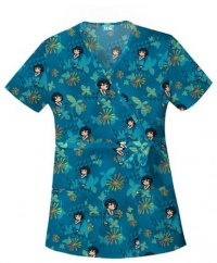 Scrub HQ 4788C Mock Wrap Scrub Top Scrub HQ 4788C Mock Wrap Scrub Top
