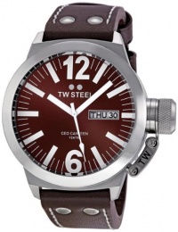 TW Steel Men's CE1009 CEO Canteen Brown Leather Brown Dial Watch TW Steel Men's CE1009 CEO Canteen Brown Leather Brown Dial Watch