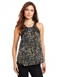 Rebecca Taylor Women's Embellished Tank Top, Multi, 2 Rebecca Taylor Women's Embellished Tank Top, Multi, 2
