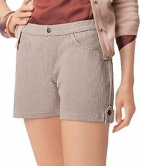 HUE Chino Chic Short Shorts, L, Classic HUE Chino Chic Short Shorts, L, Classic