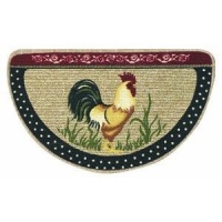 Bacova Guild 36984 Cock-a-DoOdle-Doo Berber Kitchen Slice Rug Bacova Guild 36984 Cock-a-DoOdle-Doo Berber Kitchen Slice Rug