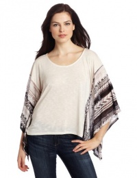 Ella moss Women's Mojave Poncho Top, Black, X-Small Ella moss Women's Mojave Poncho Top, Black, X-Small