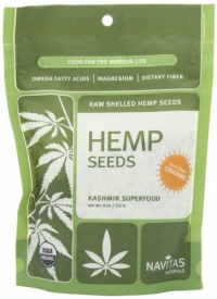 Navitas Naturals Hemp Seeds, 8-Ounce Pouches (Pack of 2) Navitas Naturals Hemp Seeds, 8-Ounce Pouches (Pack of 2)