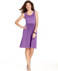 T Tahari's flirty petite dress works for day or night with a quick change of accessories! Try it with a blazer or a cropped cardigan for a layered look, too. T Tahari's flirty petite dress works for day or night with a quick change of accessories! Try it with a blazer or a cropped cardigan for a layered look, too.
