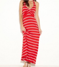 G by GUESS Women's Caylin Halter Maxi Dress, RED SHERBERT MULTI (XS) G by GUESS Women's Caylin Halter Maxi Dress, RED SHERBERT MULTI (XS)