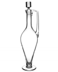 A work of art, this Vinobile wine decanter from Villeroy & Boch makes a statement in fine crystal with a slender handle and dramatic curves that accentuate cabernet sauvignon. A work of art, this Vinobile wine decanter from Villeroy & Boch makes a statement in fine crystal with a slender handle and dramatic curves that accentuate cabernet sauvignon.