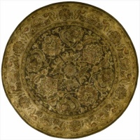 Nourison JA30 Jaipur Round Hand Tufted Area Rug, 6-Feet, Brown Nourison JA30 Jaipur Round Hand Tufted Area Rug, 6-Feet, Brown