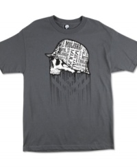 This loose fit t-shirt by Metal Mulisha is radically cool and will always go great with jeans. This loose fit t-shirt by Metal Mulisha is radically cool and will always go great with jeans.
