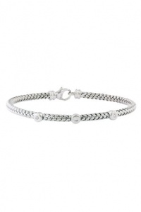 Effy Jewlery Balissima Sterling Silver Diamond Bracelet, .04 TCW Effy Jewlery Balissima Sterling Silver Diamond Bracelet, .04 TCW