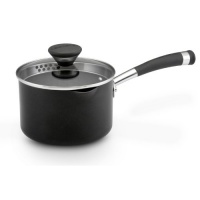 Circulon Acclaim Hard Anodized Nonstick 2-Quart Covered Straining Saucepan Circulon Acclaim Hard Anodized Nonstick 2-Quart Covered Straining Saucepan