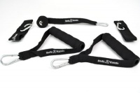 Body-Bands Premium Resistance Band Handle, Ankle and Door Anchor Set