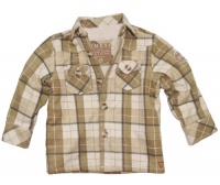 Toddler Boy's Warm Beige Lattice Jacket - Guess 3T Toddler Boy's Warm Beige Lattice Jacket - Guess 3T