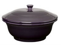 Fiesta 70-Ounce Covered Casserole, Plum Fiesta 70-Ounce Covered Casserole, Plum
