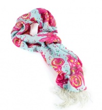 Lilly Pulitzer Murfee Wrap Scarf Conched Out Skye Blue Lilly Pulitzer Murfee Wrap Scarf Conched Out Skye Blue