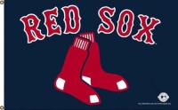 MLB Boston Red Sox 3-Foot x 5-Foot Banner Flag MLB Boston Red Sox 3-Foot x 5-Foot Banner Flag