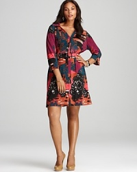 The classic anna scholz plus dress gets contemporary edge with a pulse-racing print and a vibrant palette for modern feminine polish. The classic anna scholz plus dress gets contemporary edge with a pulse-racing print and a vibrant palette for modern feminine polish.