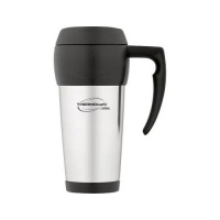 Thermos DF4000 Travel Mug, Stainless Steel Thermos DF4000 Travel Mug, Stainless Steel