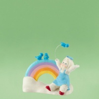 Department 56 Snowbabies Guest Collection by Over the Rainbow Figurine, 3.62-Inch Department 56 Snowbabies Guest Collection by Over the Rainbow Figurine, 3.62-Inch