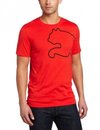PUMA Men's Outline Cat Tee PUMA Men's Outline Cat Tee