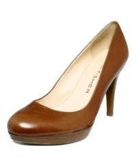 Frankly, we're nuts about the Sydney almond-toe leather pump from Marc Fisher. The cutout detail itself, as well as the covered heel, provide a ladylike sense of elegance to a classic shoe silhouette. Frankly, we're nuts about the Sydney almond-toe leather pump from Marc Fisher. The cutout detail itself, as well as the covered heel, provide a ladylike sense of elegance to a classic shoe silhouette.
