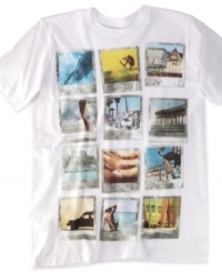 Capture cool casual style with this graphic t-shirt from Bar III. Capture cool casual style with this graphic t-shirt from Bar III.