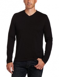 Perry Ellis Men's Long Sleeve V-Neck Subb