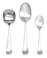 Scoop up the Yamazaki Hafnia hostess set for versatile serving spoons in casual stainless steel. A minimalist design complements any flatware pattern, modern or classic. Scoop up the Yamazaki Hafnia hostess set for versatile serving spoons in casual stainless steel. A minimalist design complements any flatware pattern, modern or classic.