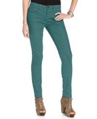 Colored denim is here to stay so don't miss out on this fabulous trend! Earl Jeans' petite version features a flattering skinny leg and comes in an array of brilliant hues. Colored denim is here to stay so don't miss out on this fabulous trend! Earl Jeans' petite version features a flattering skinny leg and comes in an array of brilliant hues.
