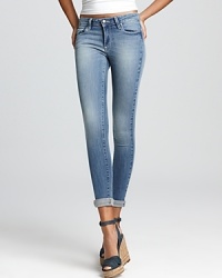 Update your denim repertoire with these Paige Denim jeans, articulated in a super-skinny silhouette and spring-perfect light wash. Update your denim repertoire with these Paige Denim jeans, articulated in a super-skinny silhouette and spring-perfect light wash.