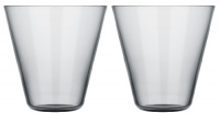 Iittala Kartio Tumblers, Gray, Set of 2