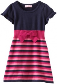 Lilly Pulitzer Girls 2-6x Rita Sweater Dress, True Navy, X-Small Lilly Pulitzer Girls 2-6x Rita Sweater Dress, True Navy, X-Small
