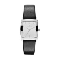 Skagen Women's 691SSLS Black And White Sainless Steel Watch Watch Skagen Women's 691SSLS Black And White Sainless Steel Watch Watch