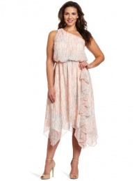 Jessica Simpson Women's Plus-size One Shoulder Dress Jessica Simpson Women's Plus-size One Shoulder Dress
