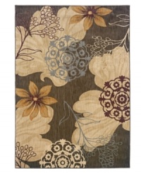 A flourish of florals and classic medallions are layered for gorgeous dimension in this stunning area rug from Sphinx. Woven of durable, long nylon fibers that also offer a soft hand, it serves to enliven any space with a rich, luxurious color palette. A flourish of florals and classic medallions are layered for gorgeous dimension in this stunning area rug from Sphinx. Woven of durable, long nylon fibers that also offer a soft hand, it serves to enliven any space with a rich, luxurious color palette.