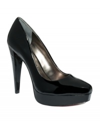 Paris Hilton's fierce Reese pumps are just the ticket for a big night out of shimmying and shaking. For an unexpected twist, pair them with your favorite jeans to amp up your look. Paris Hilton's fierce Reese pumps are just the ticket for a big night out of shimmying and shaking. For an unexpected twist, pair them with your favorite jeans to amp up your look.