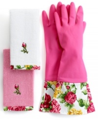 Full of life, Rose Bud Kiss fingertip towels come in pairs of pink and white with a pretty floral applique and lush printed trim in machine washable cotton. From Homewear. Full of life, Rose Bud Kiss fingertip towels come in pairs of pink and white with a pretty floral applique and lush printed trim in machine washable cotton. From Homewear.