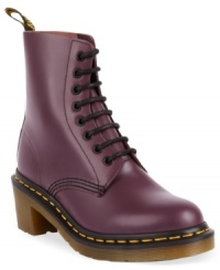 Totally rugged with a slender feminine silhouette. Dr. Martens' Clemency booties are the ones you slip on when you have major ground to cover. Totally rugged with a slender feminine silhouette. Dr. Martens' Clemency booties are the ones you slip on when you have major ground to cover.