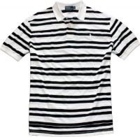 Polo Ralph Lauren Classic-Fit Black Stripe Polo Polo Ralph Lauren Classic-Fit Black Stripe Polo