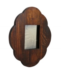 A feminine scalloped edge contrasts a chunky wood design, making the Scallop and Square mirror by Regina Andrew an utterly charming addition to any master suite. A feminine scalloped edge contrasts a chunky wood design, making the Scallop and Square mirror by Regina Andrew an utterly charming addition to any master suite.