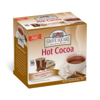 Grove Square Hot Cocoa Cups, Milk,Single Serve Cup for Keurig K-Cup Brewers, 16-Count (Pack of 3) Grove Square Hot Cocoa Cups, Milk,Single Serve Cup for Keurig K-Cup Brewers, 16-Count (Pack of 3)