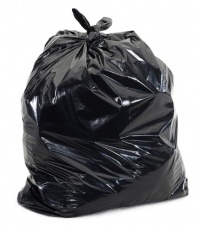 Black Garbage Bags, 33x39, 33 Gallon, 100/Case, 1.7 Mil Black Garbage Bags, 33x39, 33 Gallon, 100/Case, 1.7 Mil