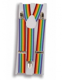 Rainbow Suspenders 1.5 wide Rainbow Suspenders 1.5 wide